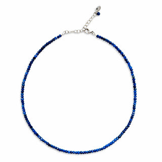 Lapis Lazuli Faceted Gemstone Necklace