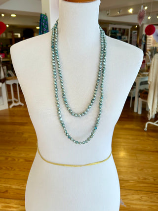 Timeless 60-Inch Knotted Freshwater Pearl Necklace, Classic Timeless 60-Inch Knotted Freshwater Pearl Necklace, Classic