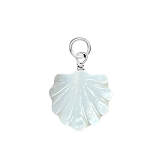 Mother of Pearl Scallop Shell Charm