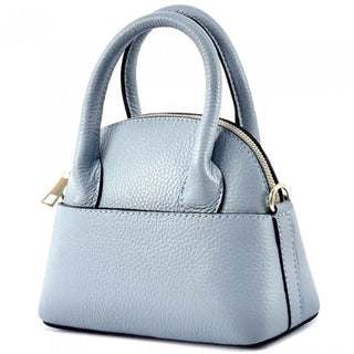 Small Top Handle Italian Leather Bag