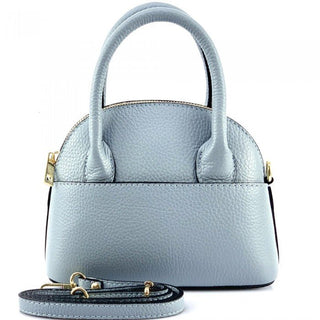 Small Top Handle Italian Leather Bag