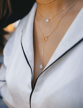 Opalite Gemstone Pendant Necklace