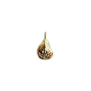 Oyster Shell Sterling Silver or Gold Charm