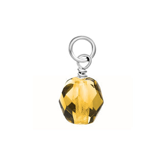 Yellow Tiny Crystal Charm