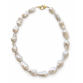 Baroque Pearl Statement Strand Necklace