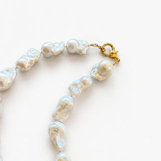 Baroque Pearl Statement Strand Necklace