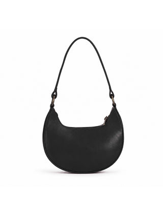 Italian Leather Crescent Bag