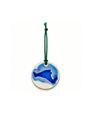 Handmade Martha's Vineyard Pottery Ornament