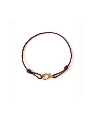 Knotted Charm Holder Bracelet