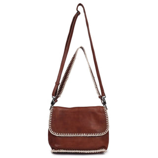 Brown Handcrafted Leather Shoulder Bag & Crossbody