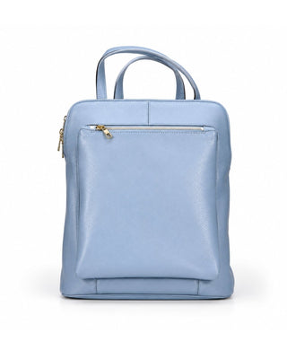 Everyday Italian Leather Zippered Backpack