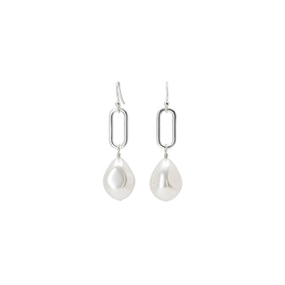 Chunky Pearl Drop Earrings
