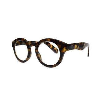 Circular Tortoise Brown Eyeglass Readers