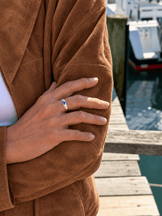 Martha's Vineyard Sterling Silver Band Ring