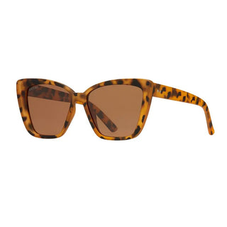 Honey Walnut Cat Eye Frame Polarized Sunglasses