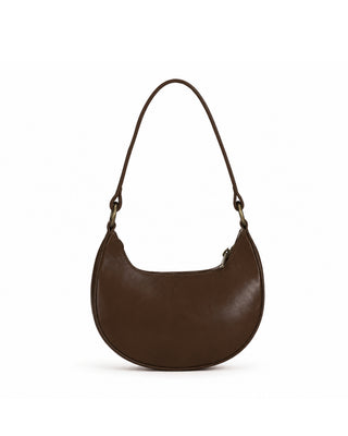 Italian Leather Crescent Bag