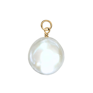 Coin Pearl Charm