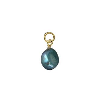 Blue Freshwater Pearl Charm