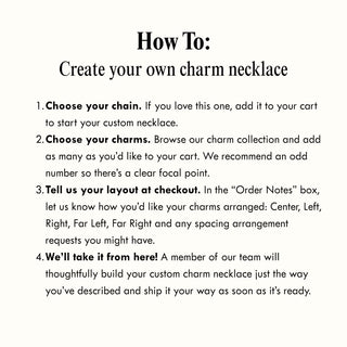 Delicate Paperclip Chain Necklace, 18" | Design Your Own Charm Necklace