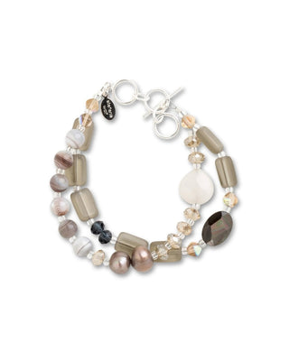 Island Fog Medley 2-Strand Bracelet