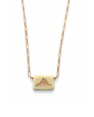 Martha's Vineyard Ivory Island Pendant Necklace