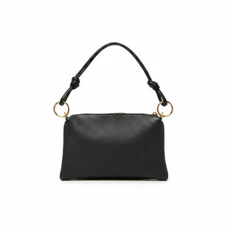 knotted-shoulder-bag-italian-pebbled-leather-black