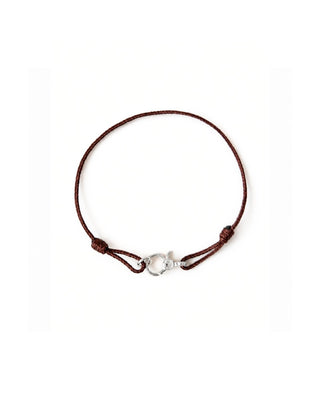 Knotted Charm Holder Bracelet