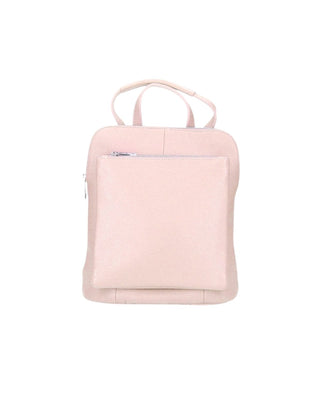 Everyday Italian Leather Zippered Backpack