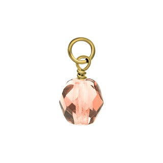 Pink Crystal Charm