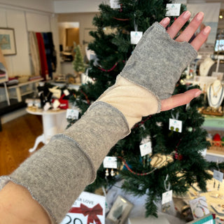 Upcycled Cashmere Wrist Warmers