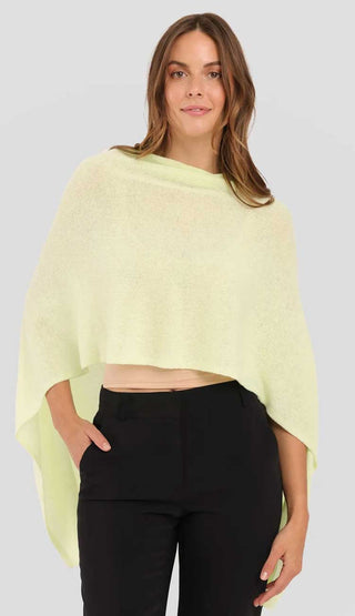 Limonata 100% Cashmere Poncho