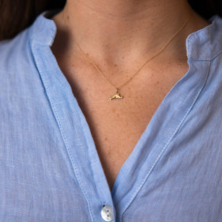 14k gold marthas vineyard island pendant necklace and charm