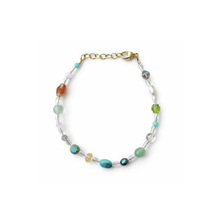 Mini Multicolor Pearl Medley Bracelet, One-Of-A-Kind
