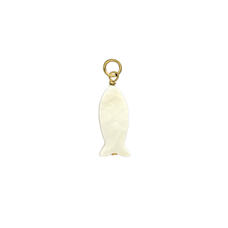 Mother of Pearl Fish Charm