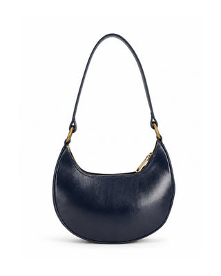 Italian Leather Crescent Bag
