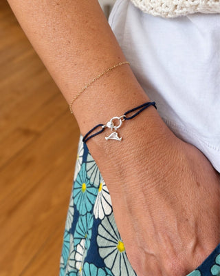 Knotted Charm Holder Bracelet