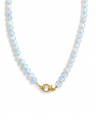 Opalite Charm Holder Necklace