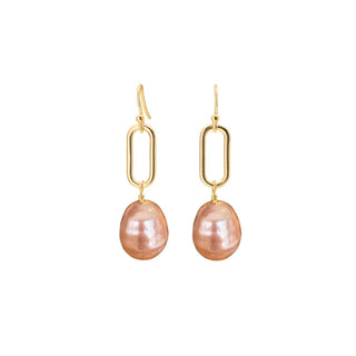 Chunky Pearl Drop Earrings