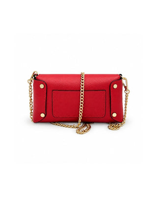 Italian Leather Messenger Clutch & Crossbody Bag