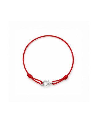 Knotted Charm Holder Bracelet