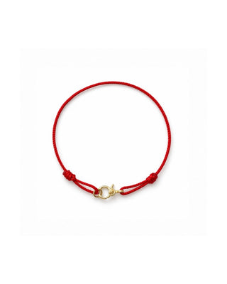 Knotted Charm Holder Bracelet
