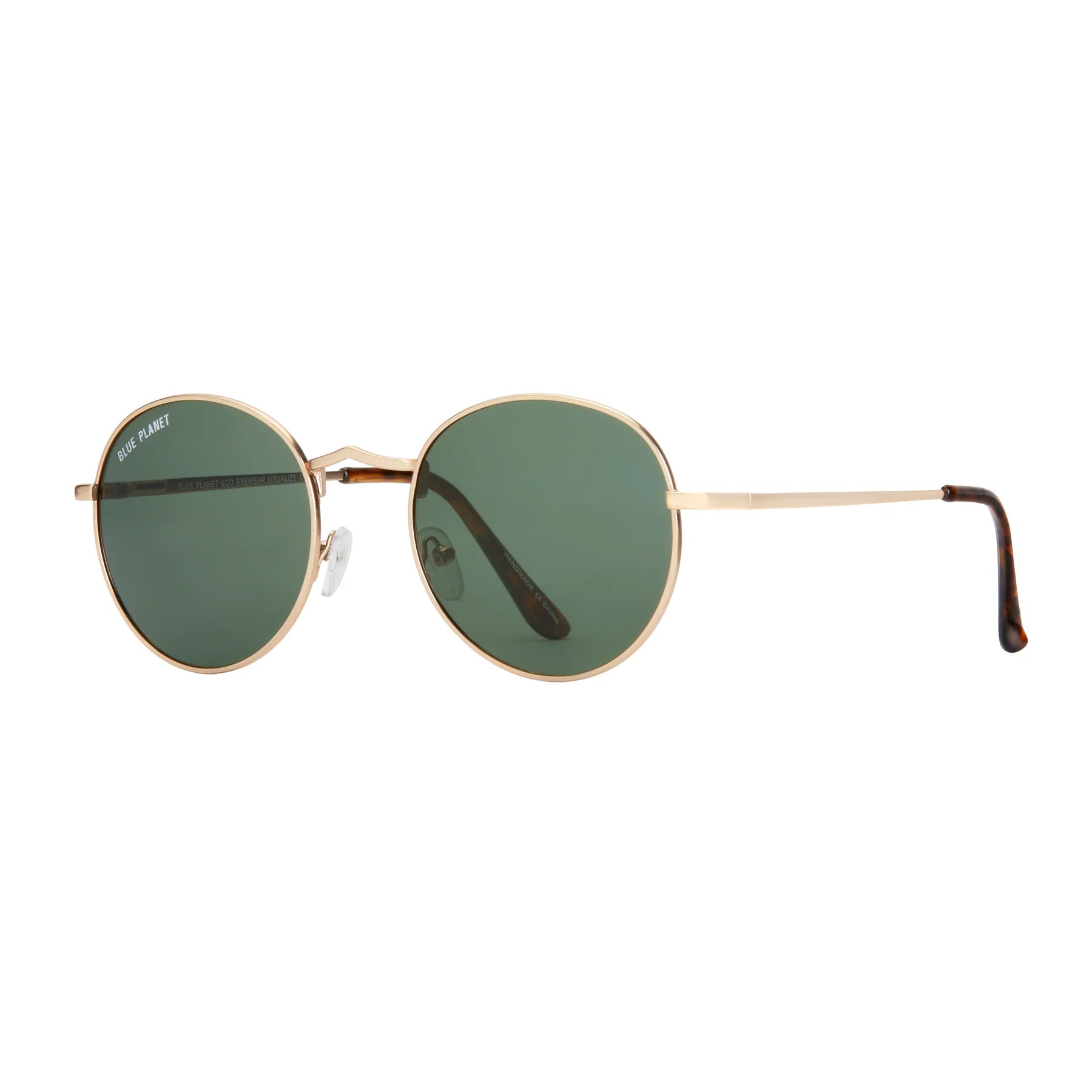 Retro Round Grey Green Sunglasses SALE Stefanie Wolf Designs