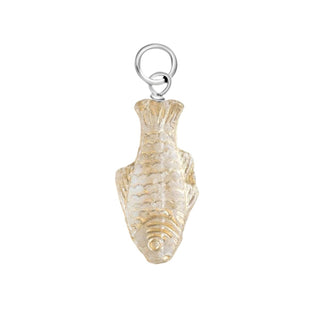 Fish Glass Charm