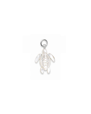 Mother of Pearl Sea Turtle Charm