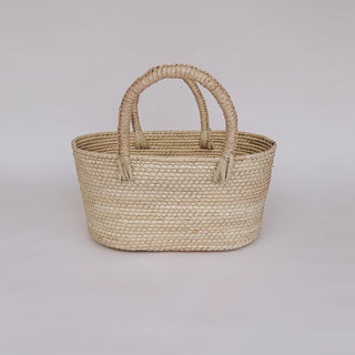 Top Handle Straw Basket