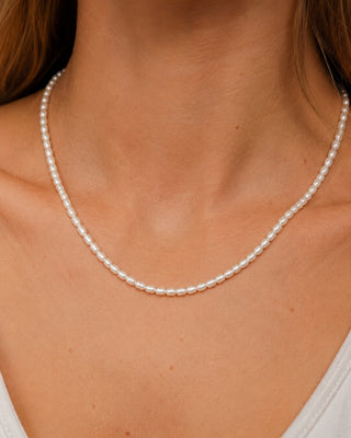 Tiny Freshwater Pearl Necklace
