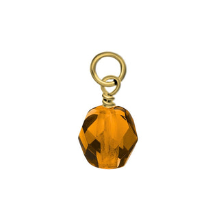 Topaz Crystal Charm