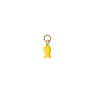 Tiny Yellow Fish Charm