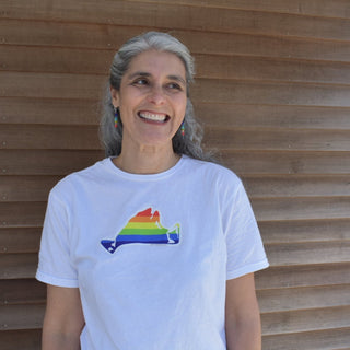 Martha's Vineyard Pride, Rainbow Island Graphic T-Shirt