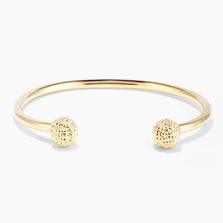 Nautical Knot Gold Cuff Bracelet